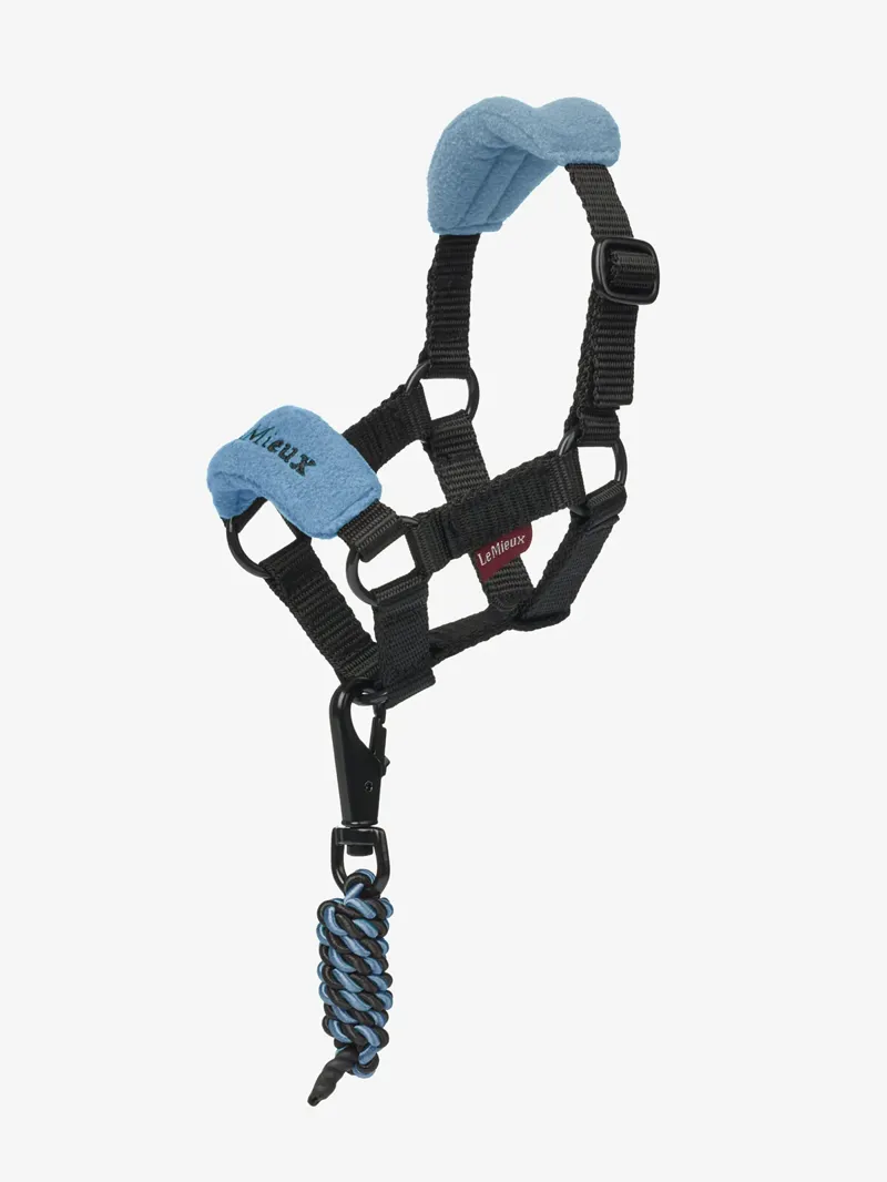 LeMieux Toy Pony Vogue Headcollar and Leadrope Ice Blue
