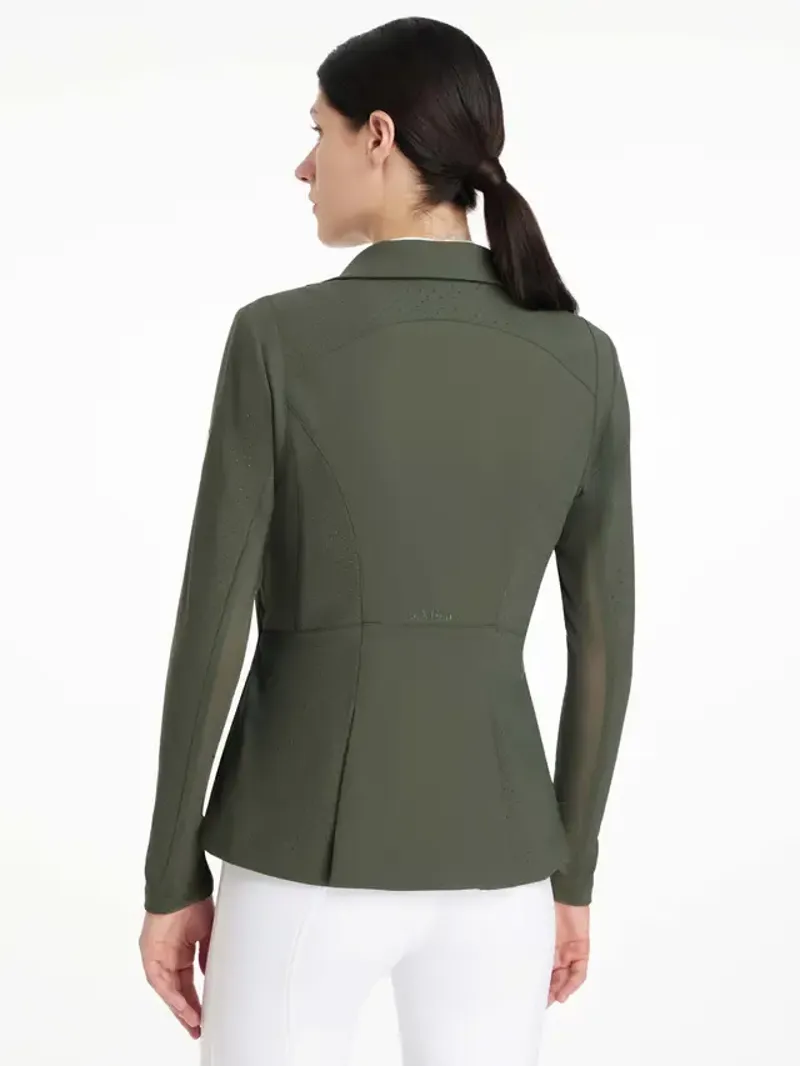 LeMieux Jessica Mesh Show Jacket - Pine Green-1