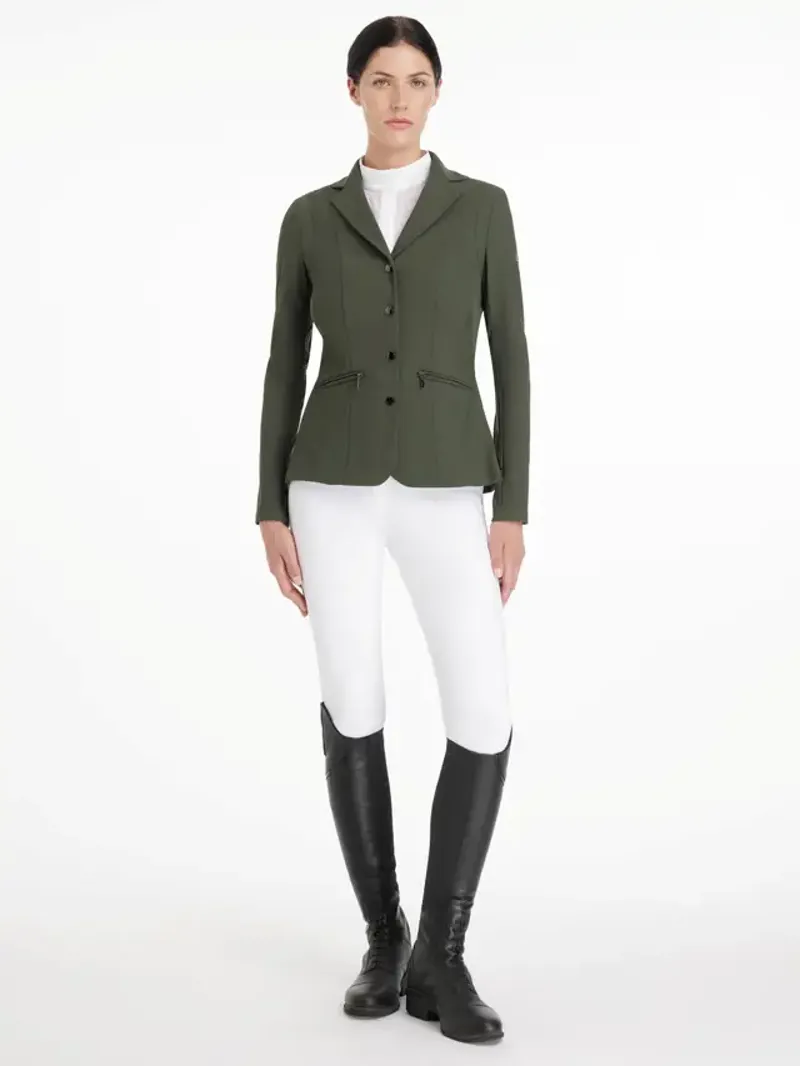 LeMieux Jessica Mesh Show Jacket - Pine Green-3