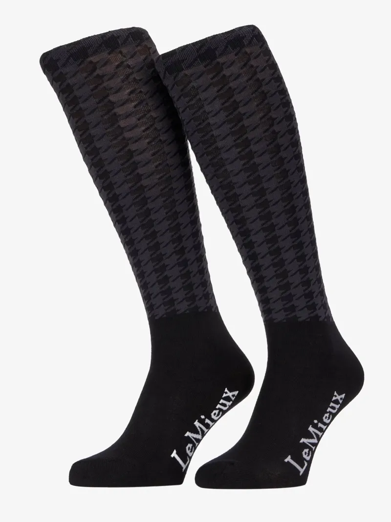 LeMieux Aspen Houndstooth Sock