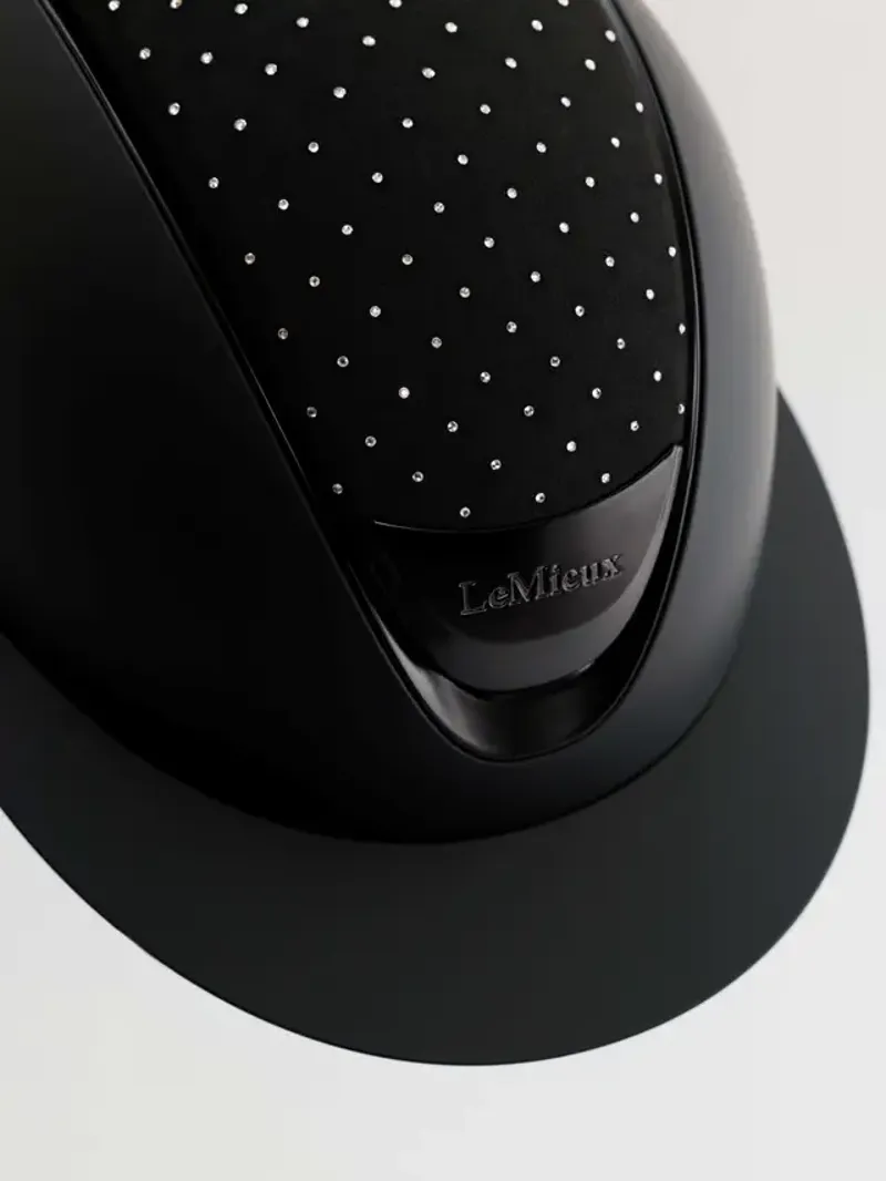 LeMieux Verv Panel Swarovski - Black Medium-2