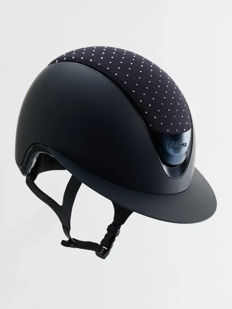 LeMieux Verv Panel Swarovski - Navy Medium-1