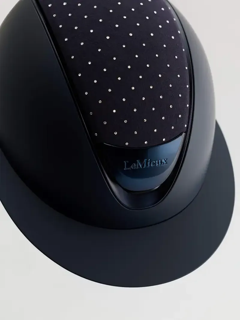 LeMieux Verv Panel Swarovski - Navy Medium-2