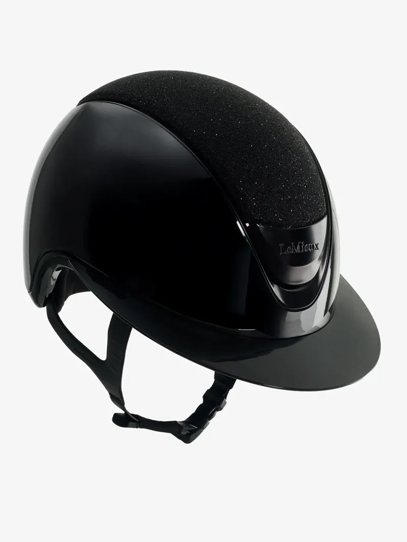 LeMieux Verv Competition Helmet Panel Brilliance - Black-1