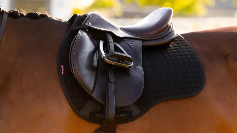 LeMieux Cotton GP Square - Black Large-2