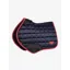 LeMieux Loire Classic Close Contact Square - Navy/Cranberry - Large