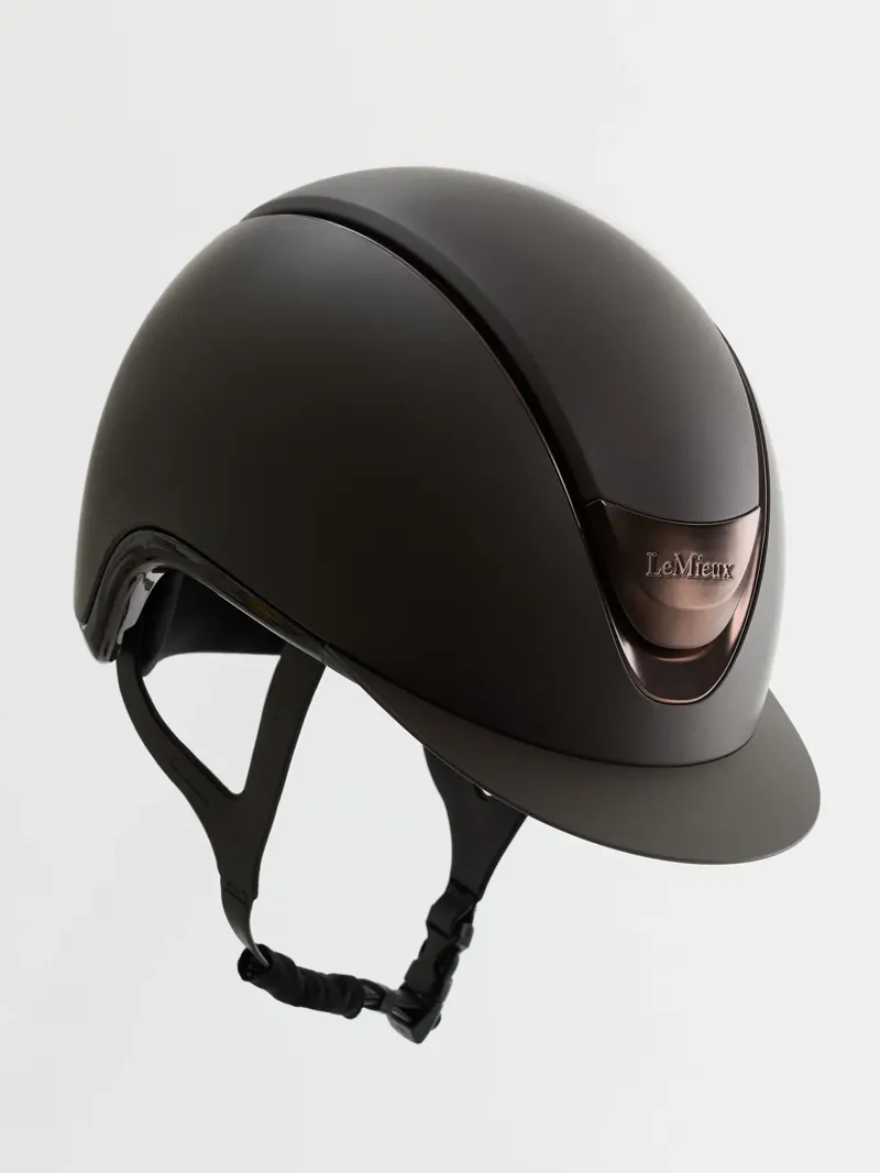 LeMieux Verv Competition Helmet - Matte Brown