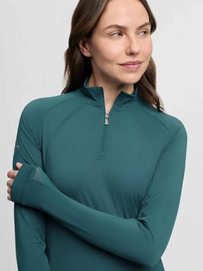 LeMieux Halle Lightweight Base Layer - Jungle-2