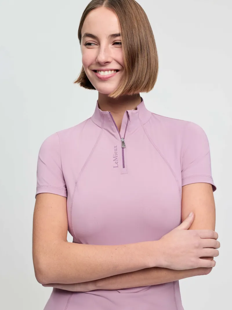 LeMieux Classique Short Sleeve Base Layer - Fondant-3