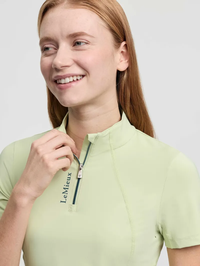 LeMieux Classique Short Sleeve Base Layer - Macaron-3