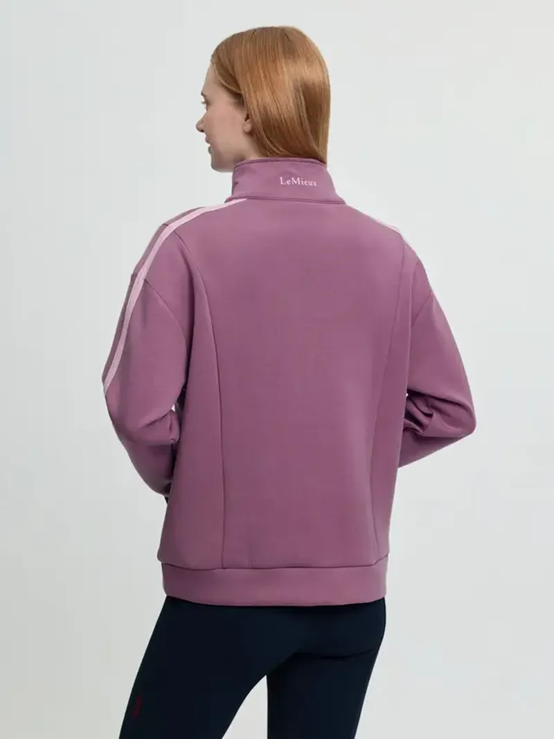 LeMieux Connie Half Zip Sweat - Mallow-1