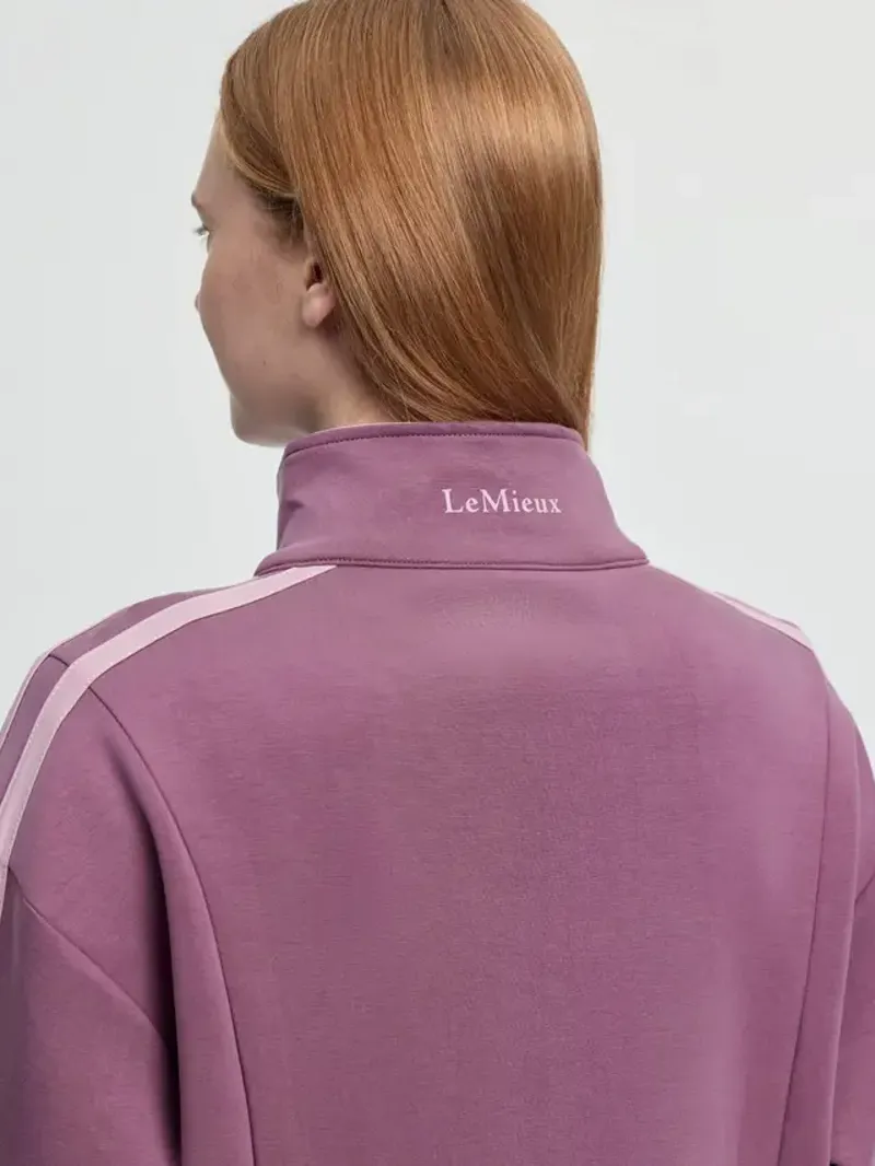 LeMieux Connie Half Zip Sweat - Mallow-3