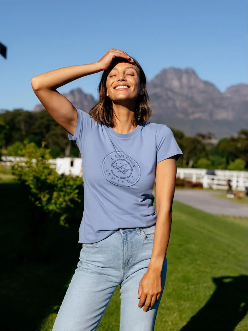 LeMieux Classique T-Shirt - Powder Blue-3