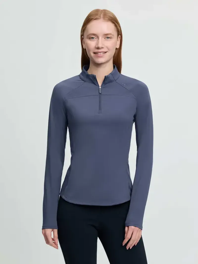 LeMieux Airflow Long Sleeve Base Layer - Shadow