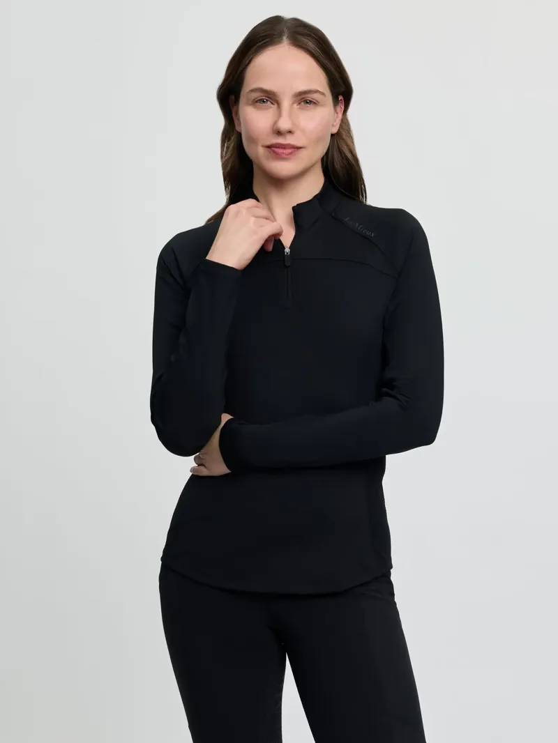 LeMieux Airflow Long Sleeve Base Layer - Black