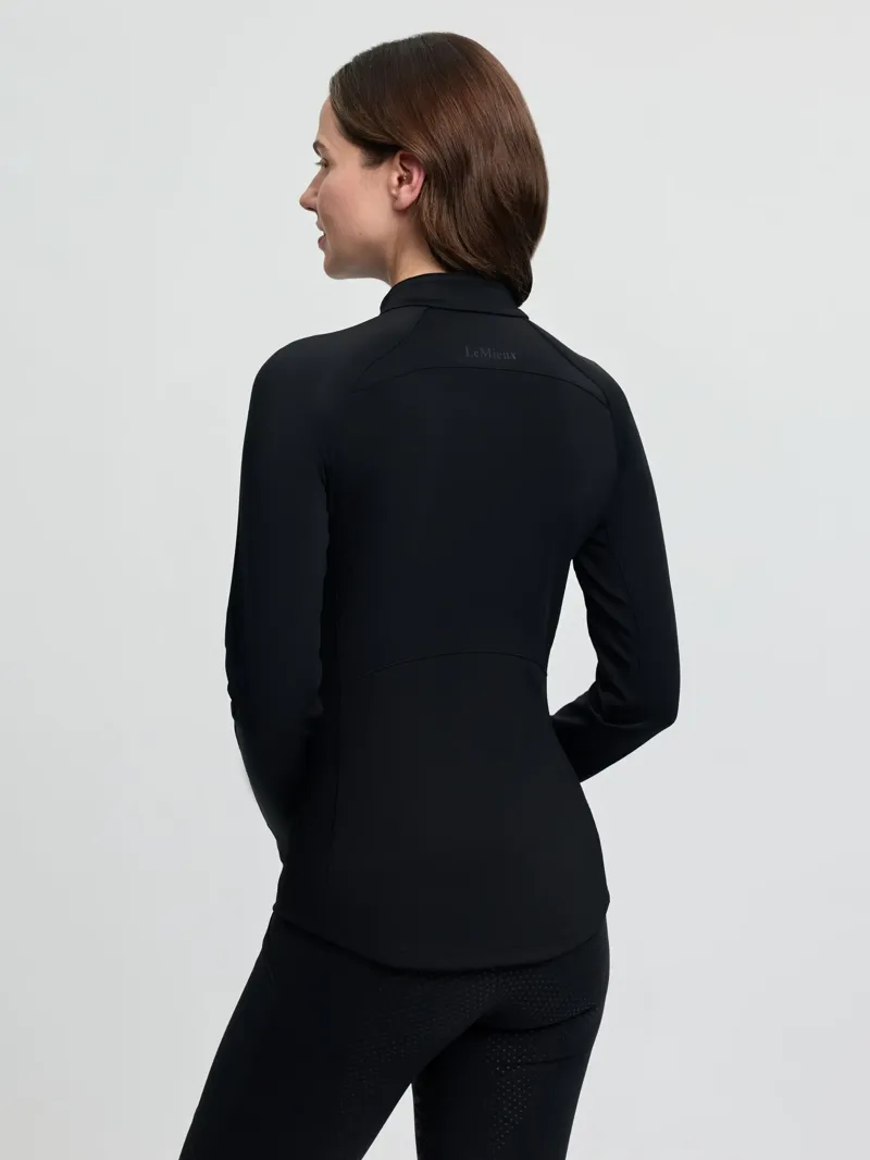 LeMieux Airflow Long Sleeve Base Layer - Black-3