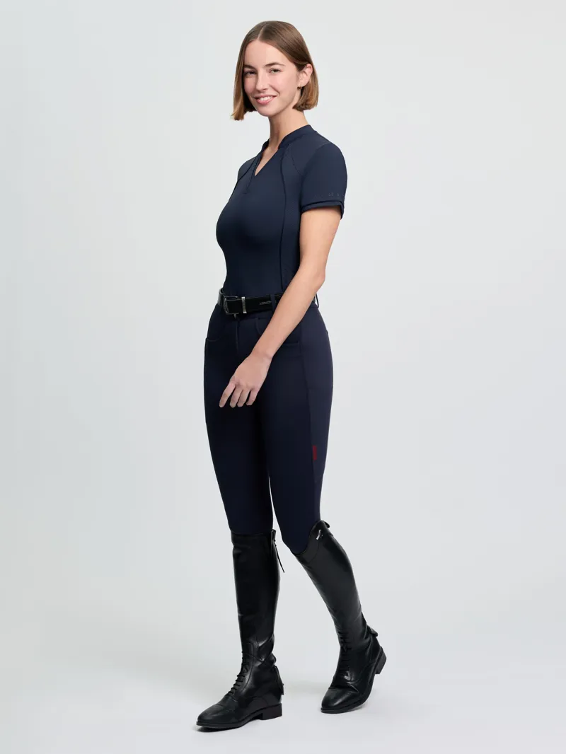 LeMieux Lisa Mesh Base Layer - Navy-4