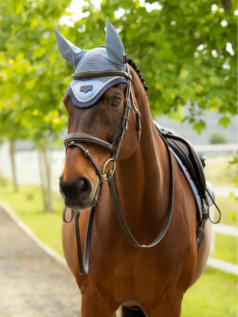 LeMieux Loire Fly Hood - Powder Blue-1