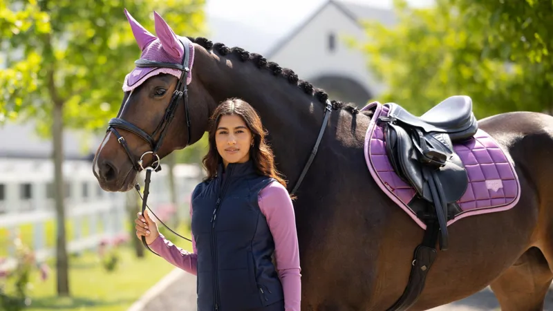 LeMieux Loire Classic Close Contact Square - Mallow-3