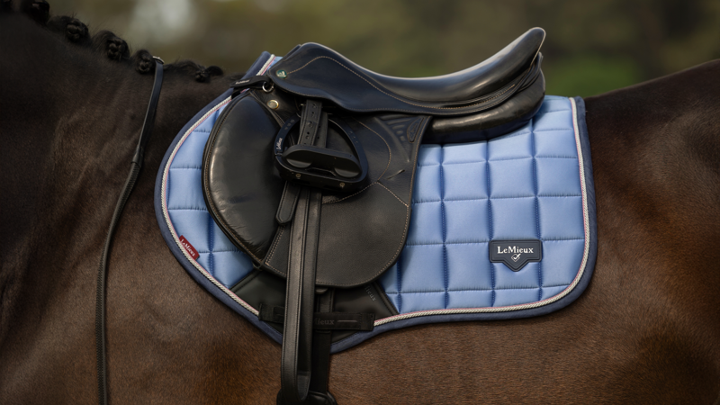 LeMieux Loire Classic Close Contact Square - Powder Blue-2