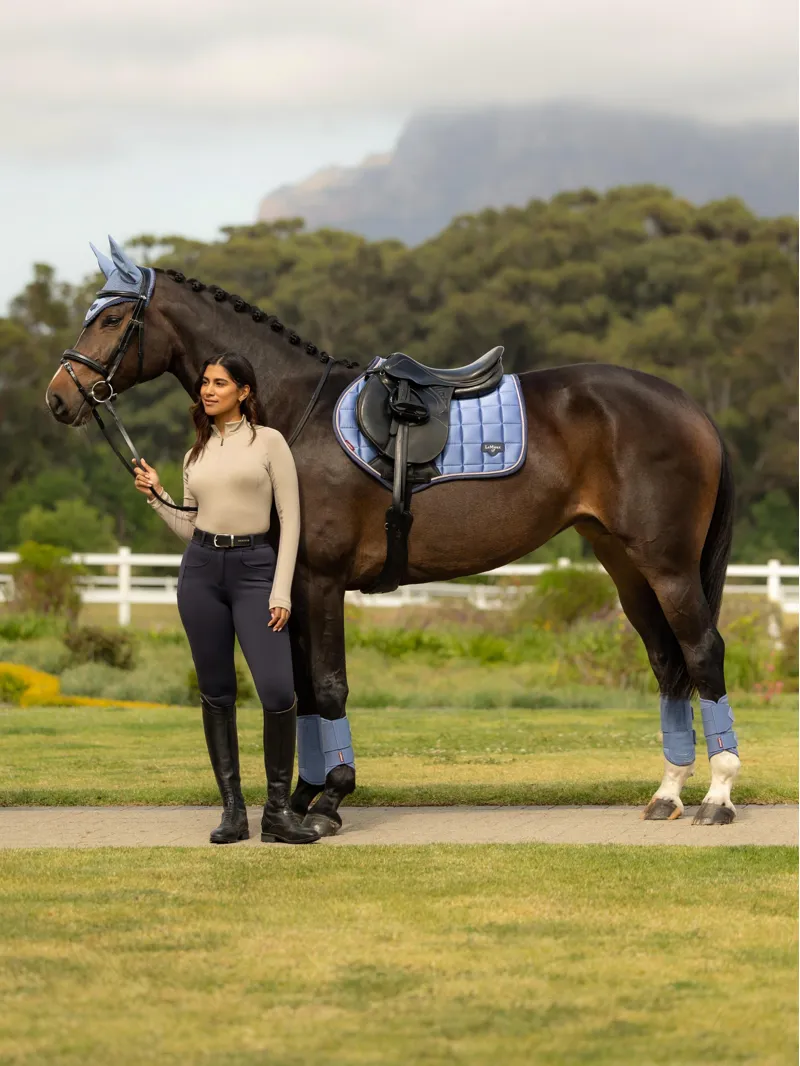 LeMieux Loire Classic Close Contact Square - Powder Blue-1