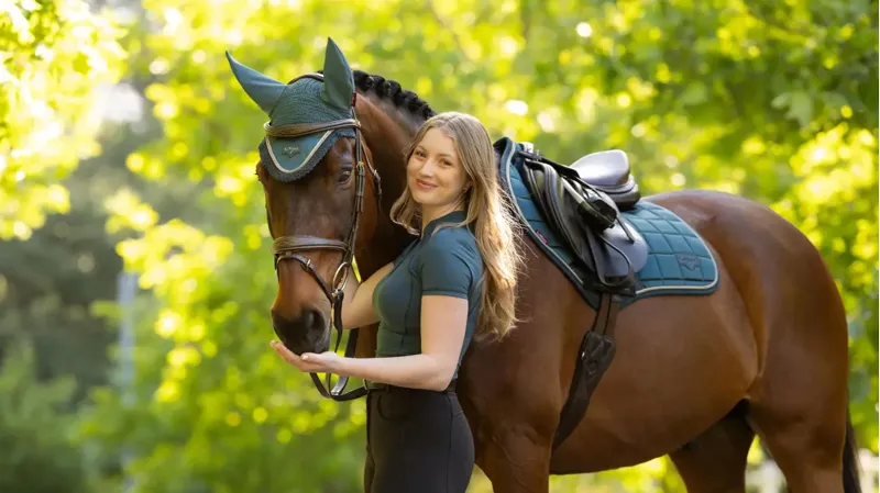 LeMieux Loire Classic Close Contact Square - Jungle-2