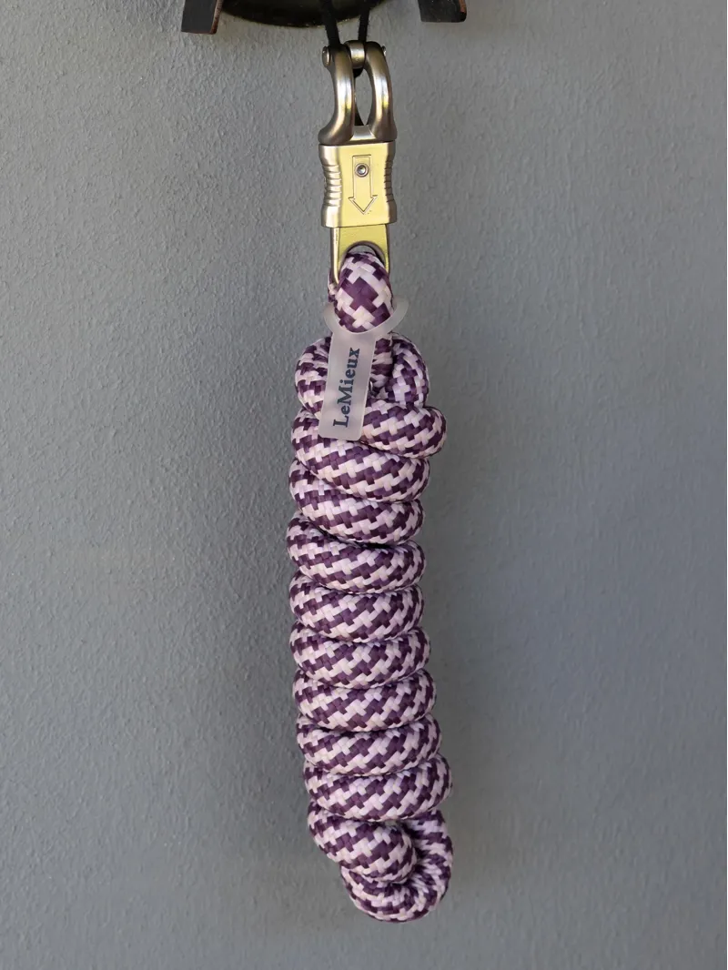 LeMieux Quick Release Leadrope - Mallow-1