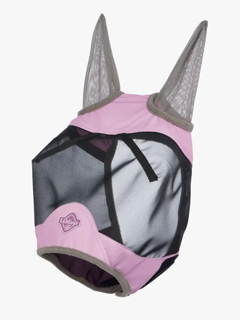 LeMieux Visor-Tek Half Fly Mask - Fondant