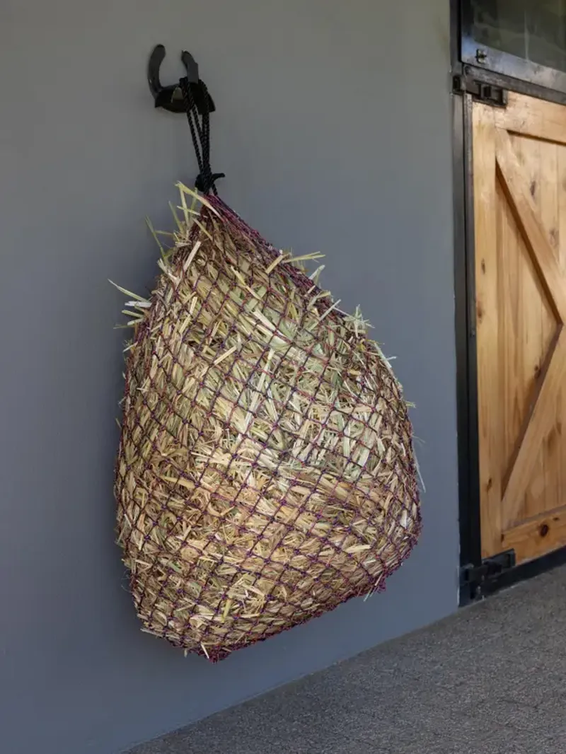 LeMieux Hippo Lite Haynet - Navy/Mallow-1