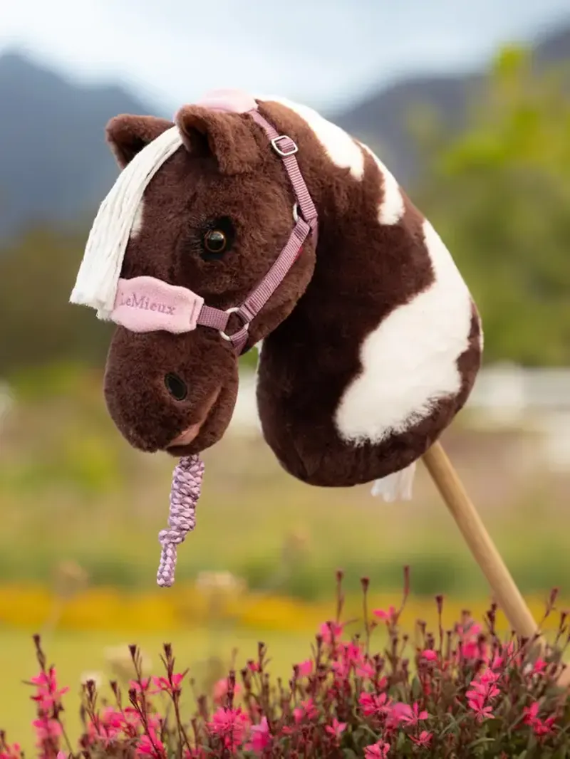 LeMieux Hobby Horse Vogue Headcollar and Leadrope - Mallow-1