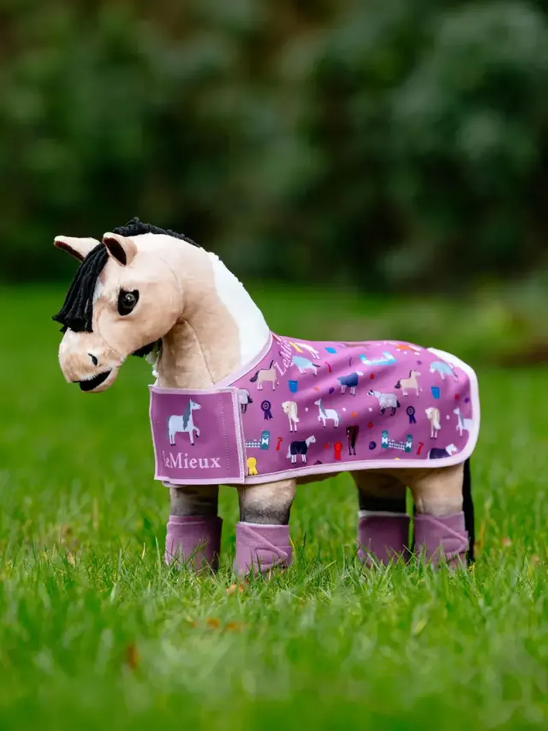 LeMieux Toy Pony Printed Rug - Mallow-1