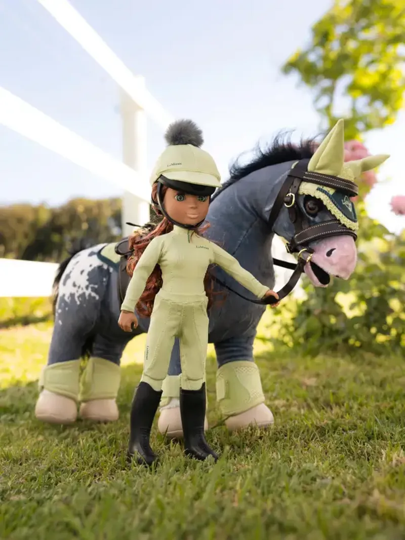 LeMieux Toy Pony Mesh Brushing Boots - Macaron-1