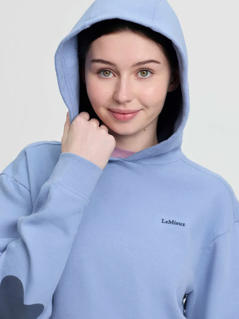 LeMieux Young Rider Sia Hoodie - Powder Blue-4