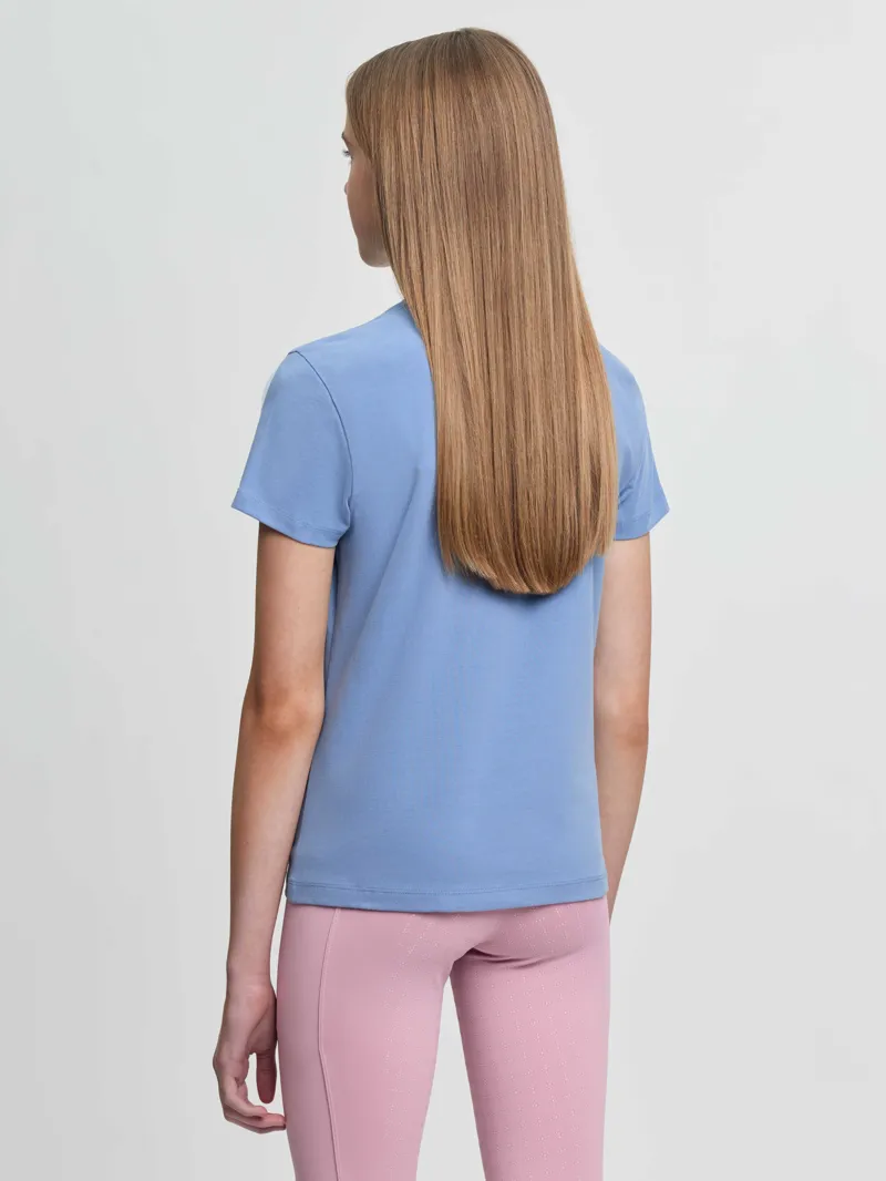 LeMieux Young Rider Arianna T-Shirt - Powder Blue-1