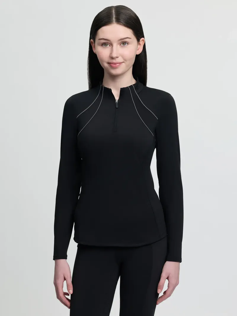 LeMieux Young Rider Airflow Base Layer - Black