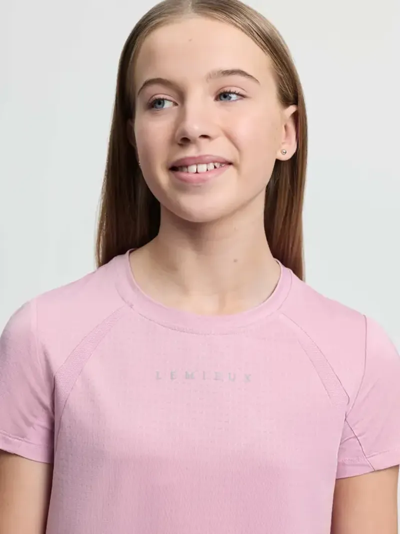 LeMieux Young Rider Sports Tshirt - Fondant-2