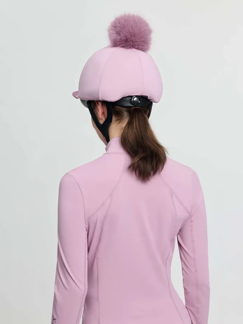 LeMieix Classique Pom Hat Silk - Fondant-1