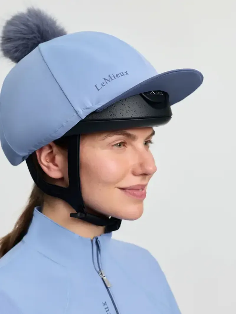 LeMieix Classique Pom Hat Silk - Powder Blue-3