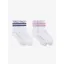 LeMieux Crew Socks 2 Pack - Shadow/Fondant