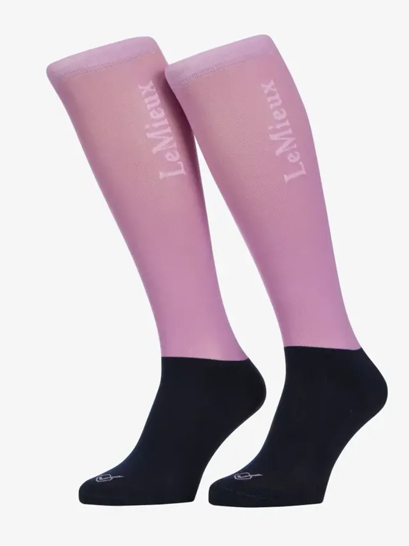 LeMieux Competition Socks 2 Pack - Mallow