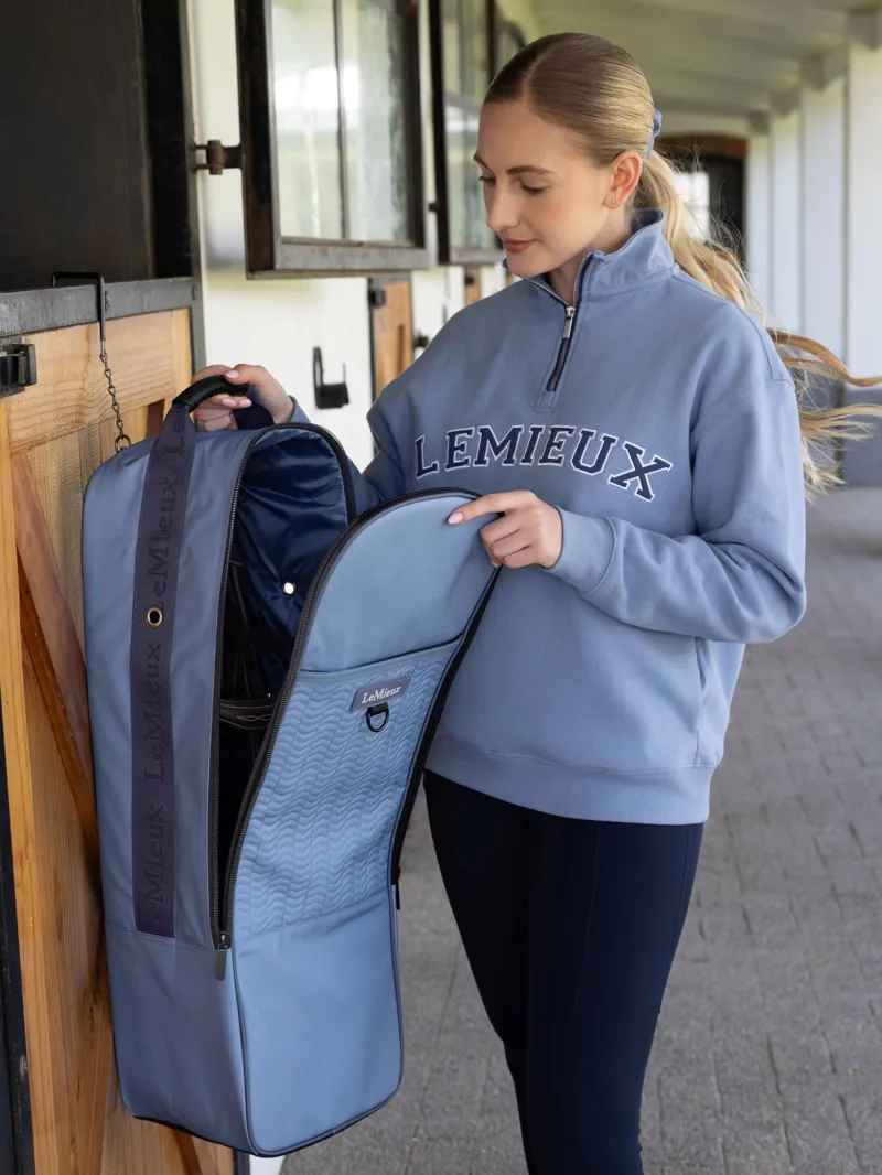 LeMieux Anatomical Bridle Bag - Powder Blue-1