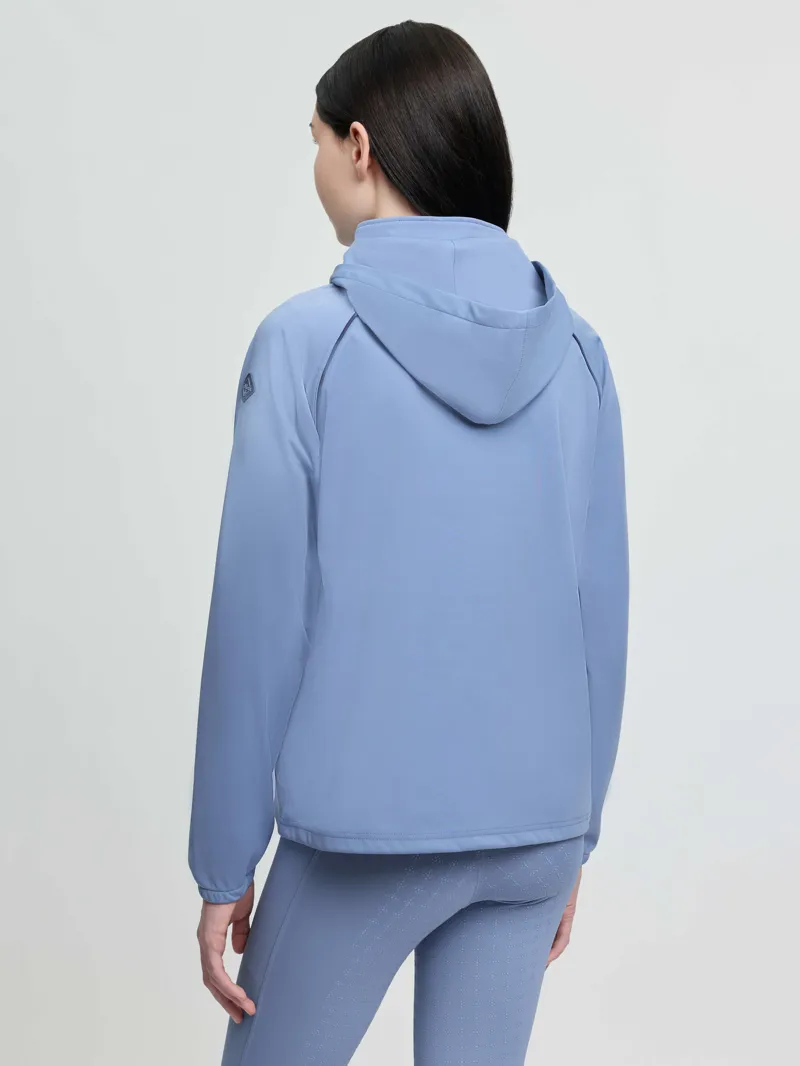 LeMieux Young Rider Paige Quarter Zip Waterproof Jacket - Powder Blue-1