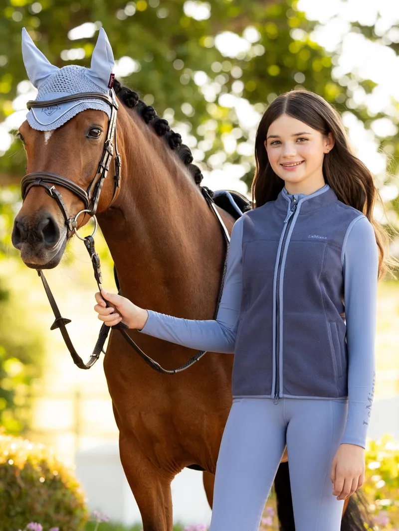 LeMieux Junior Bobbi Fleece - Shadow-2