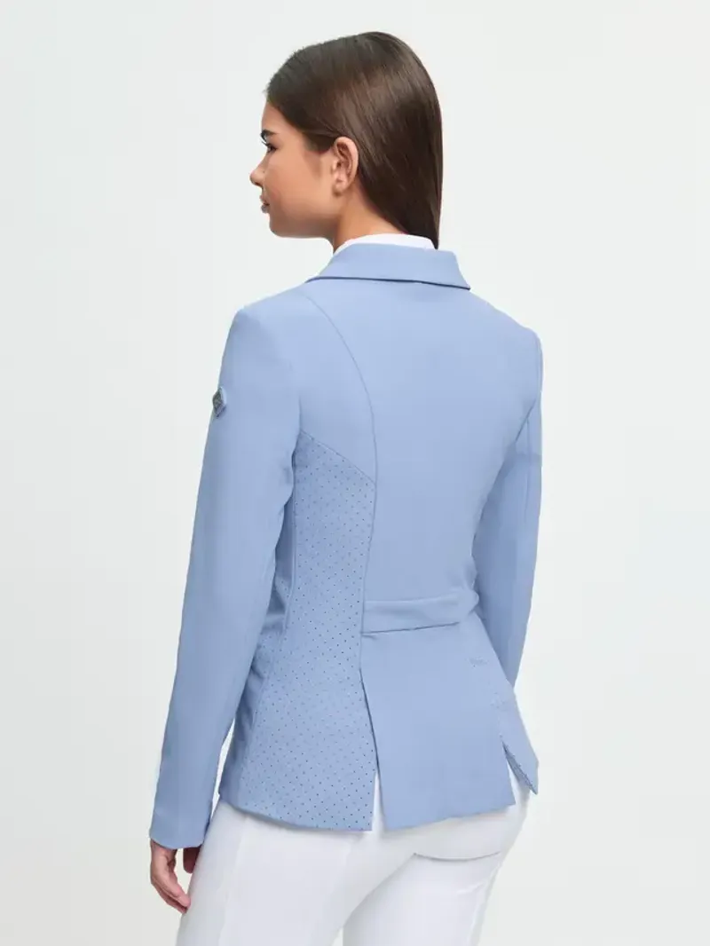 LeMieux Young Rider Kennedy Show Jacket - Powder Blue-1