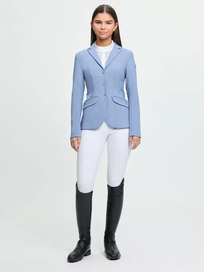 LeMieux Young Rider Kennedy Show Jacket - Powder Blue-5