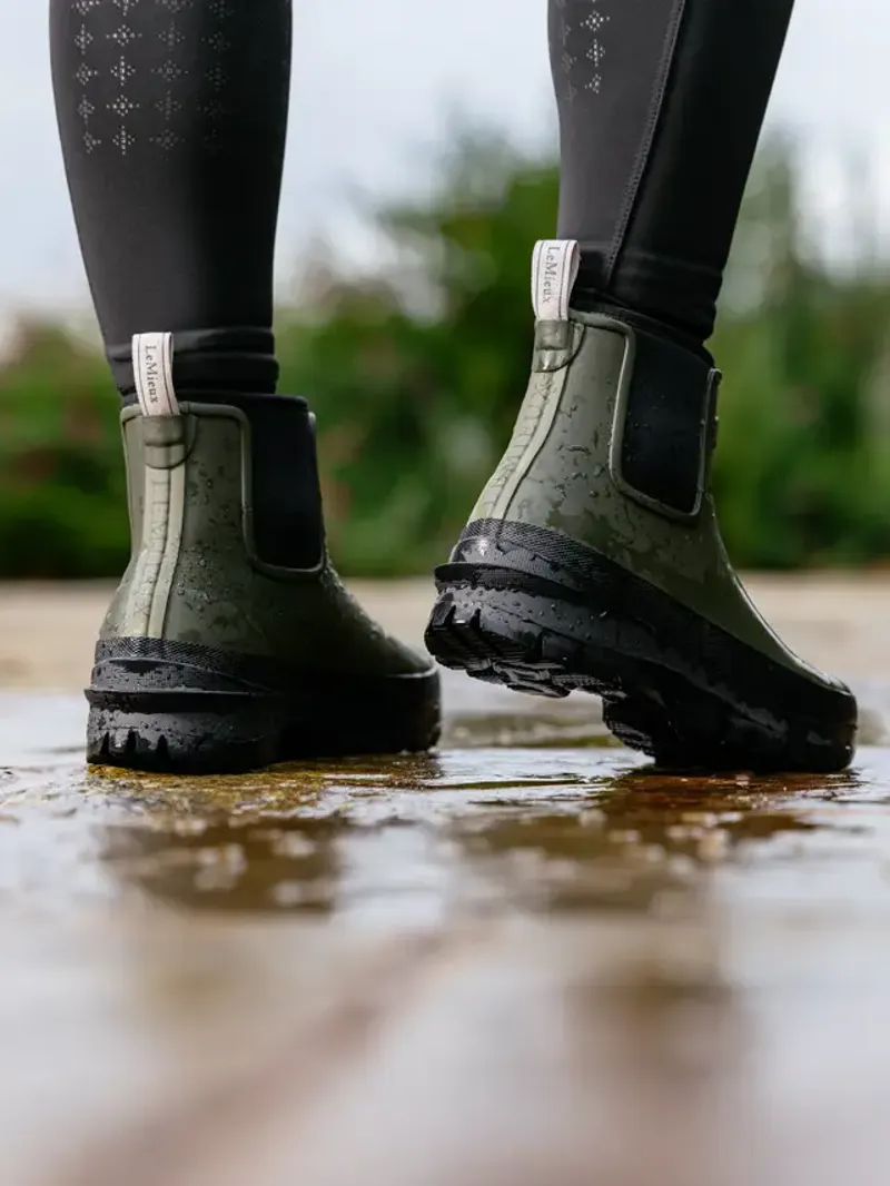 LeMieux Bramshaw Chelsea Welly -  Olive-3