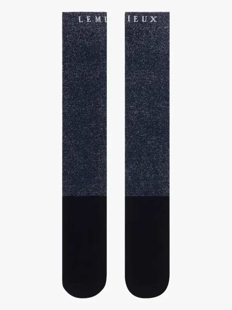 LeMieux Brilliance Competition Sock - Navy Medium-1