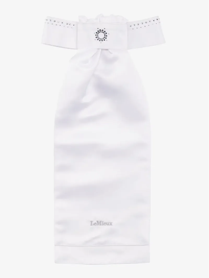 LeMieux Brilliance Stock - White/Navy