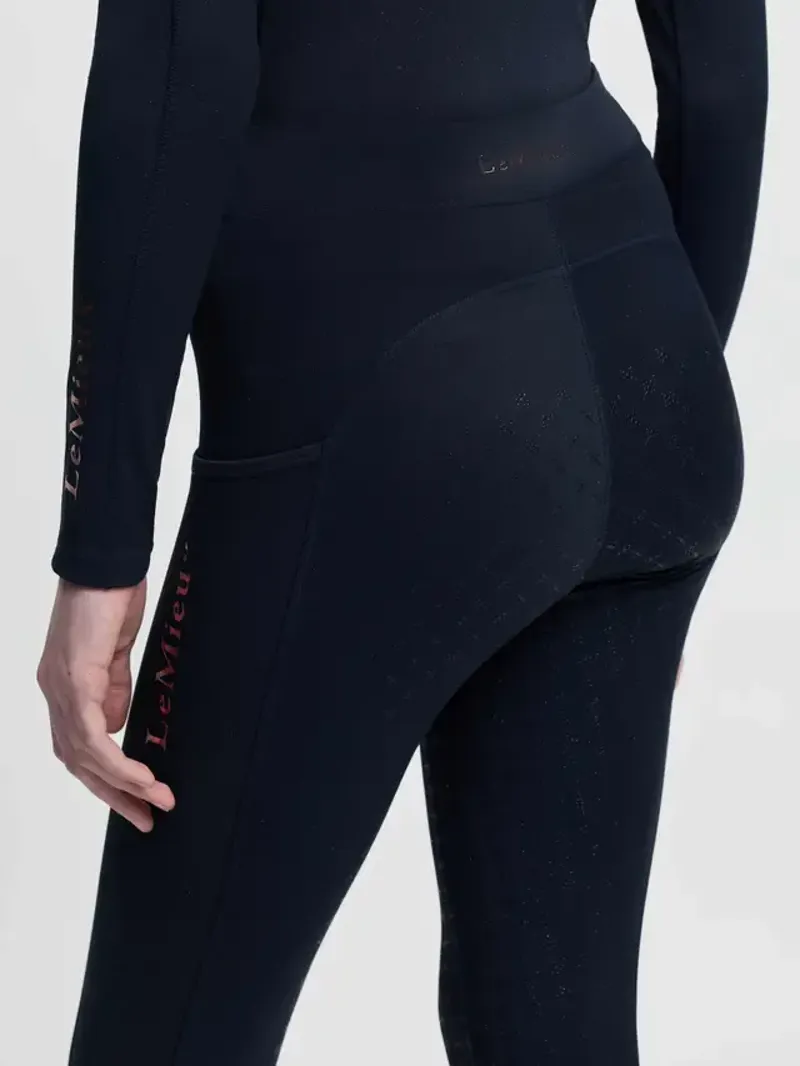 LeMieux Young Rider Sparkle Orla Pull On - Navy-3