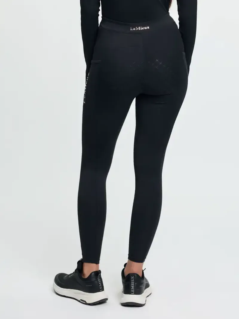 LeMieux Young Rider Sparkle Orla Pull On - Black-1